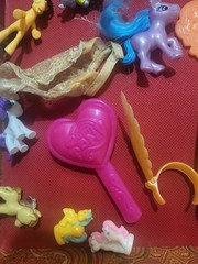 Vintage Hasbro My Little Pony Accessories Variety Lot 50+ Pieces