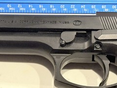 1:1 M92A1 Beretta Model full Metal Toy Gun Huge 92fs pistol collectible 2lbs