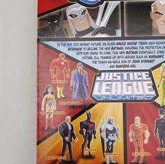 BRUCE WAYNE, BATMAN & WARHAWK JUSTICE LEAGUE UNLIMITED UNOPENED MATTEL 2008