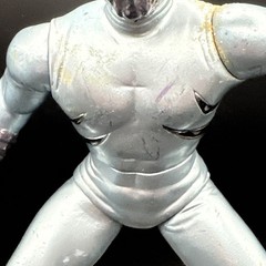 1993 MMPR Power Rangers 7″ Silver Putty Patrol Patroller Figure ZED RITA Vtg