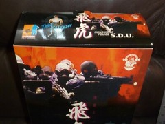 CHEONG HONG KONG POLICE SDU 1999 DRAGON FIGURES SOME YELLOWING INSIDE