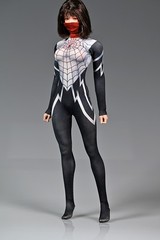 1/6 Elastic Jumpsuit Tight Clothing Fit 12” Female Action Figure
