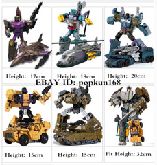 New In Stock Bruticus G1 Combaticons HZX 5 In 1 Action Figure IDW 12″ Kids Toys