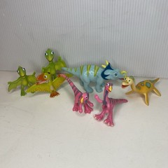 Huge Lot Of 42 Jim Henson Learning Curve Dinosaur Train Dino Small Figures 2010