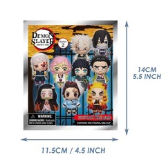 Demon Slayer Figural Keyring Blind Bag Mystery Pack Tanjiro Anime Toy 1 Random