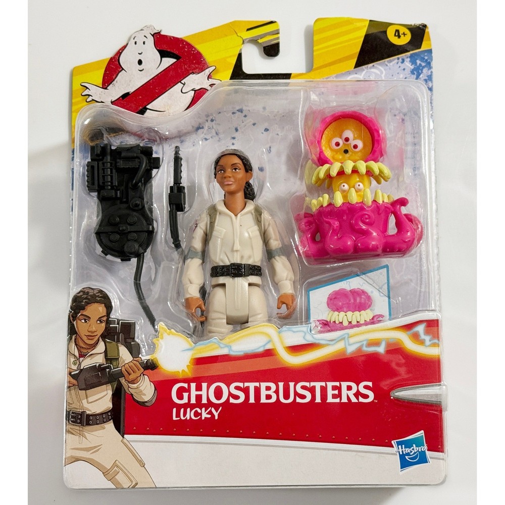 Hasbro Ghostbusters Lucky Action Figure Kids 5in Tan Afterlife Ghost Fright