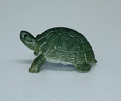 Lot Of 10 Turtles Hard Plastic And Rubber