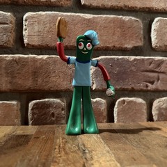 1989 Baseball Gumby Action Figure USED Good Condition Flexible Figure