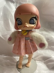 POP MART Molly Peekaboo Molly Series 1:8 Action Figure Cat Pink/White