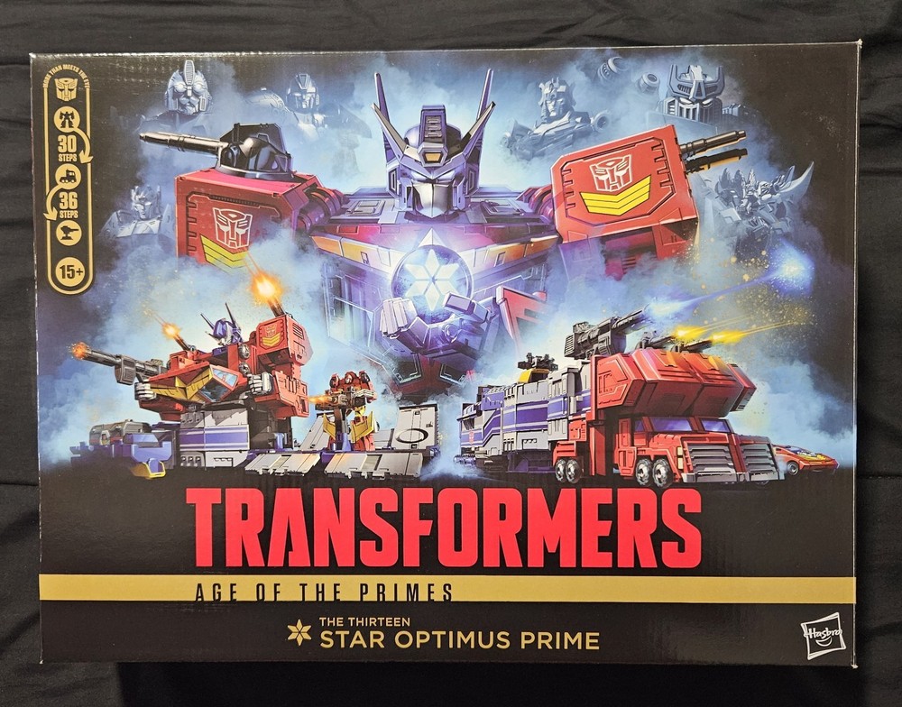 Hasbro Transformers Age of the Primes Titan The Thirteen Star Optimus Prime