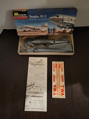 1955 Douglas DC 3 MONOGRAM Model Kit MIB NEW Unbuilt