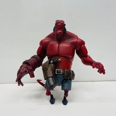 Hellboy (No Horns) Animated Deluxe Action Figure Gentle Giant 2007 loose 6 in.