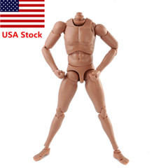 MX02-A 1/6 Europe Skin Male Body Super Flexible Soldier 12”Action Figure Doll