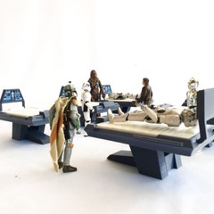 Custom Medical Bed Table #3 for 3.75 Inch 1:18 figures Sci-fi Diorama