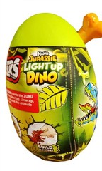 x4 ZURU Smashers Nano Jurassic Light Up Dino Egg – New Sealed