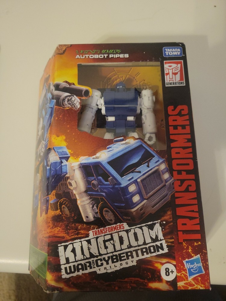 Transformers War For Cybertron Kingdom Autobot Pipes NIB
