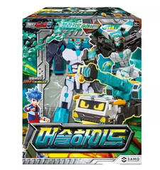 Metal Cardbot S Season2 Musclehyde Transformer Robot Figure Official Licensed
