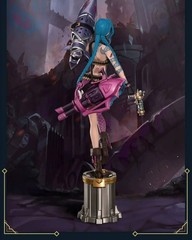 Jinx Arcane 2 League of Legends Figure | Anime Game PVC Model Collectible Statue