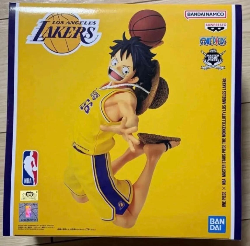 (Age 15+)ONE PIECE x NBA MASTER STARS PIECE THE MONKEY D.LUFFY LAKERS