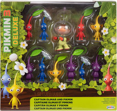 11 Figure Nintendo Super Mario Captain Olimar & Pikmin Set