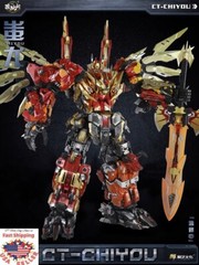 Cang-Toys Firmament Ferocious Land Bull Kinglion Thorgorill Hugerhino 01- 08 USA