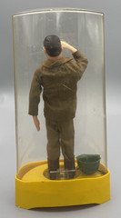 The Tigers Pretty Boy in original case package vintage 1966 Topper Toys soldier