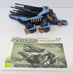 Zoids #52 – Gun Blaster – w/ Manual – Incomplete – Hasbro/Tomy – 2002!