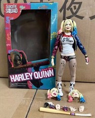 Suicide Squad Harley Quinn SHF Action Figure Joker PVC Model With Box Toy Gift