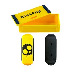 Magnetic Kickflip Fidget Slider for Adults Mini Flip Fingerboard Skateboard w…