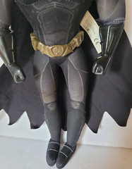 Batman 13”Plush with Vinyl Head Gloves & Belt 2005 Mattel