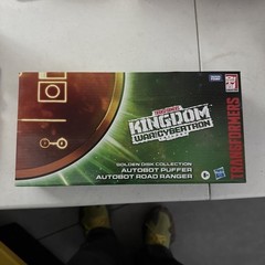 Golden Disk Collection Puffer & Road Ranger Transformers Kingdom WFC NEW MISB