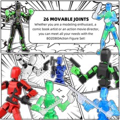 Luminous 13 Action Figure 1.8 x 1.15 x 1.58 inches, 6pcs 13 Set