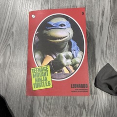 NECA TMNT 1990 Movie Ultimate Leonardo 35th Anniversary 7″ Figure Walmart Excl