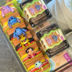 Soap Studio Lilo & Stitch Sandwich Series Blind Box Confirmed Figure Toys Gift