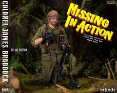 Missing En Colonel James Braddock Chuck Norris Deluxe Edition 1/6 Figure