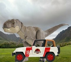 Mountain Landscape Action Figure Diorama Backdrop For Dinosaurs, GI Joe Toys #2