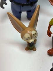 LOT OF 10 Disney Zootopia Tomy Figures – Kevin, Judy, Nick Wilde, Clawhauser