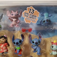 New Disney Lilo and Stitch 13 Piece Deluxe Figure Set Just Play