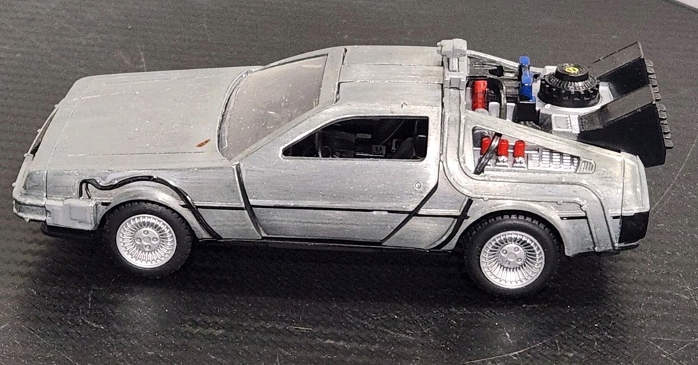 Jada Toys Back To The Future Delorean Time Machine 2020 5″ Diecast Vehicle Read