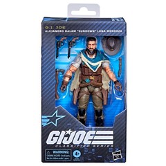 G.I. Joe Classified Series 200, Alejandro Balam “Sundown” Luna Mendoza, 6 Inch