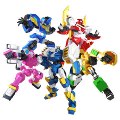 Miniforce Super Dino Power 2 SUPER TYRAKING 5-Intergration Tyranno T-Rex Robot