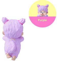 Monchhichi Hippers Colors: Wink Series – 1 Random Mini Figure