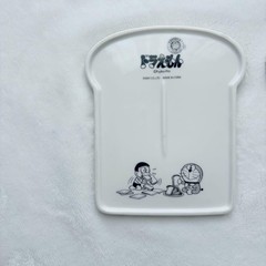 Post Office Ankipan Plate Doraemon Memorization Bread Dish Set of 2 Tableware