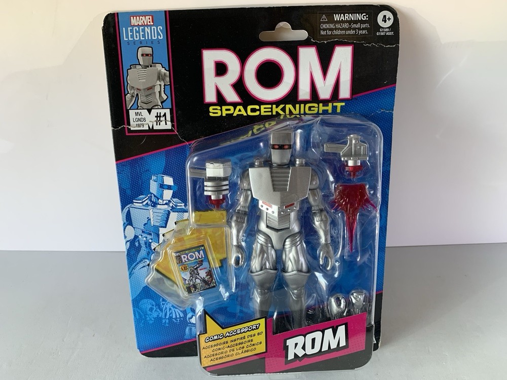 Marvel Legends Rom The Space Knight with ROM Mini-Comic action figure – Dmg Box