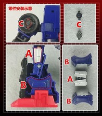 For Legacy Generations Breakdown Gap Filler Parts Upgrade Kit