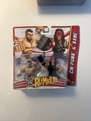 WWE Wrestling Rumblers Mattel Series 3 CM Punk & Kane Figure 2-Pack SEALED READ