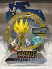 Sonic the Hedgehog – Super Sonic w/Chaos Emerald 4″ DAMAGED PACKAGE SEE PICS