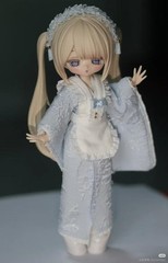 In A Box Poetry The Frost Asymptomatic 14.5cm/5.7in Bjd Hang Card Dressable Doll