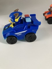 Lot Of 3 Paw Patrol Collectible Vehicles Designed For Children Aged 3 And Up.