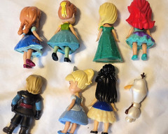 Disney Mini Toddler Dolls Princess Figures 3.5″
